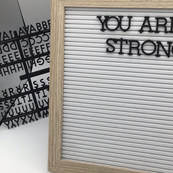 Letter board lot509 used - Picture 2 of 4